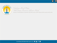 Tablet Screenshot of carrollrealtyinc.com